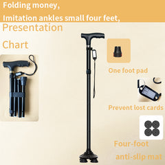Adjustable Canes Portable Walking Sticks for Hiking