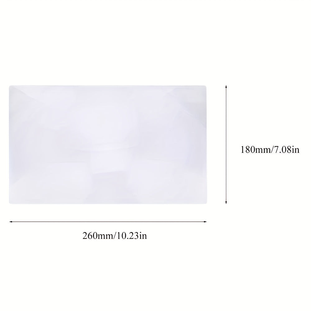 Thin Full Page Reading Mobile Phone 3x Magnifying Glass Lens