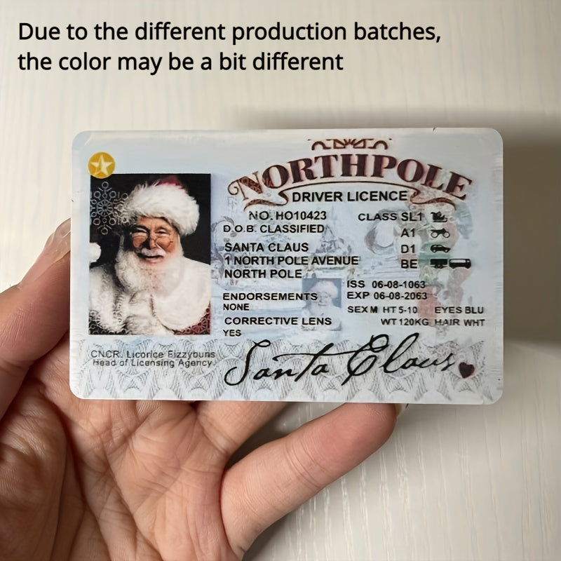 Santa Claus Virtual Sled Driving Christmas Game Props