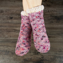 Soft Knitted Plush Slipper Socks Warm Stockings