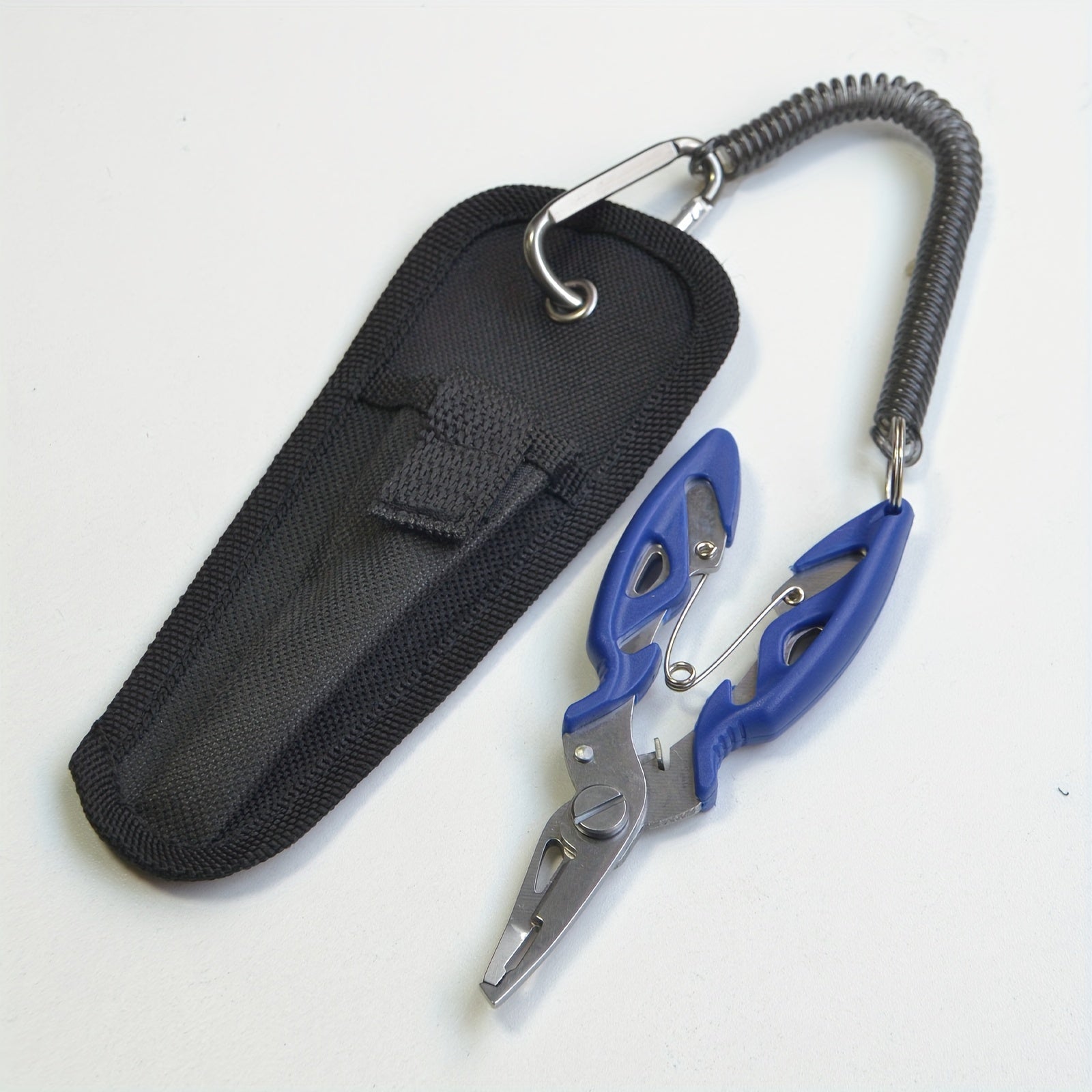 Stainless Steel Curved Mouth Lure Pliers Fishing Line Scissors