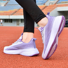 Breathable Low Top Sneakers Running Shoes Women's Footwear