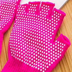 Breathable Half Finger Yoga Gloves for Fitness Training