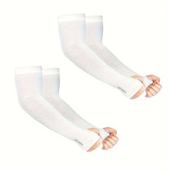 6 Pairs Breathable Sun Protection Sleeves UV Protection & Cooling for Sports