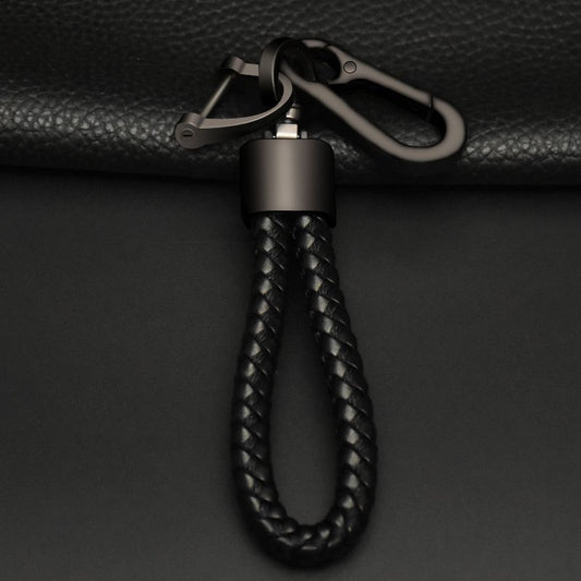 Braided Rope Car Keychain Key Rope Buckle Car Key Ring Car Decor