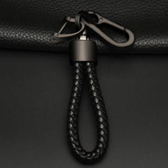 Braided Rope Car Keychain Key Rope Buckle Car Key Ring Car Decor