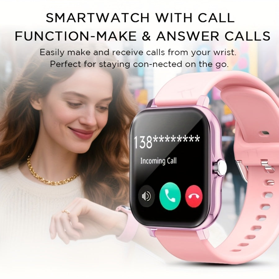 1.83 Inch Touchscreen Smartwatch with Wireless Calling, Multiple Sports Modes