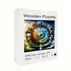 Seasonal Wooden Puzzles Home Decor - Perfect Gift Idea