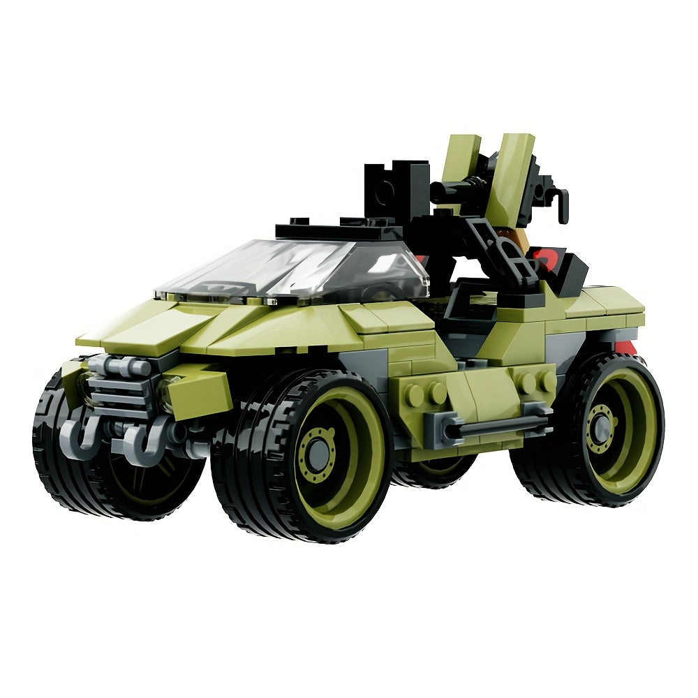 266pcs M12 Series Light Tank Building Block Model Sci Fi Movie Weapon Toy