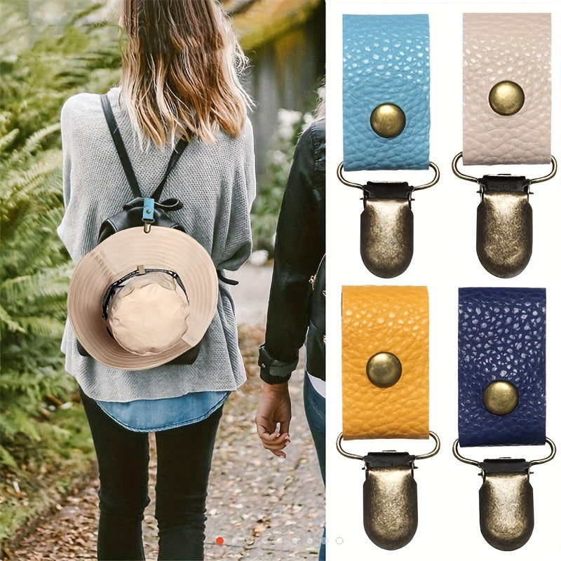 Mini Hat Clip Reusable Backpack Clip Travel Accessories