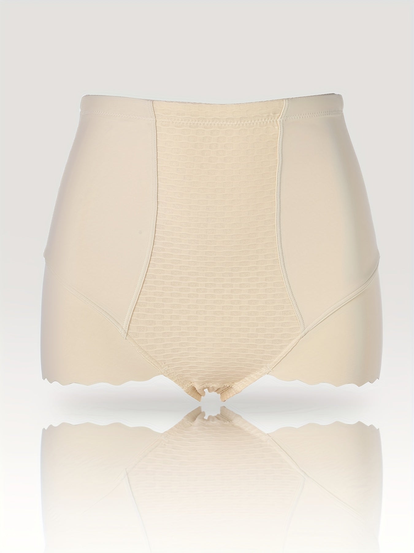 Scallop Trim Shaping Panties Tummy Control Slimming Adjustable Panties