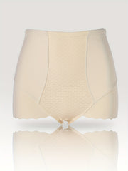 Scallop Trim Shaping Panties Tummy Control Slimming Adjustable Panties