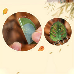 40pcs Plant Leaf Sticker Pack for Scrapbook Waterproof