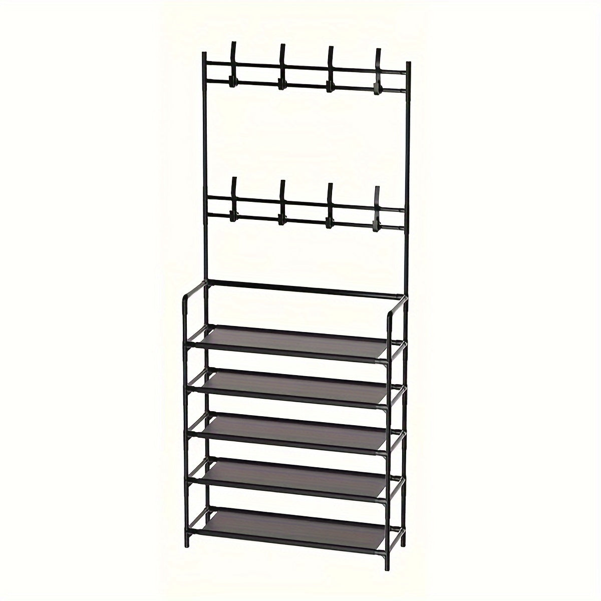 Floor Coat Rack Shoes Rack Multifunctional Storage Coat Garment Rack