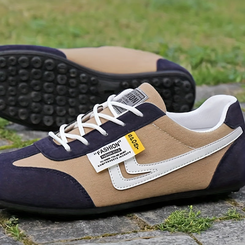 Men's Lace Up Loafer Shoes Casual Outdoor Walking Shoes
