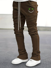 Men's Funny Pattern Flare Pants