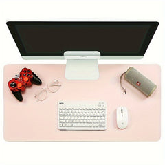 Large PU Leather Mouse Pad Waterproof Desk Pad