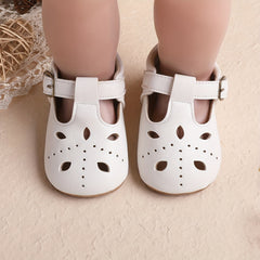 Solid Sandals For Baby Girls Non-slip Walking Shoes