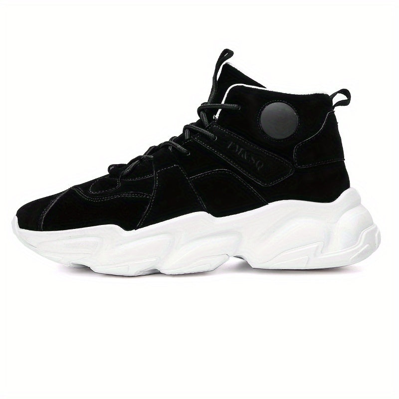Men's Lace-up High Top Sneakers Casual Walking Shoes