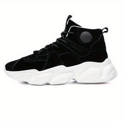 Men's Lace-up High Top Sneakers Casual Walking Shoes