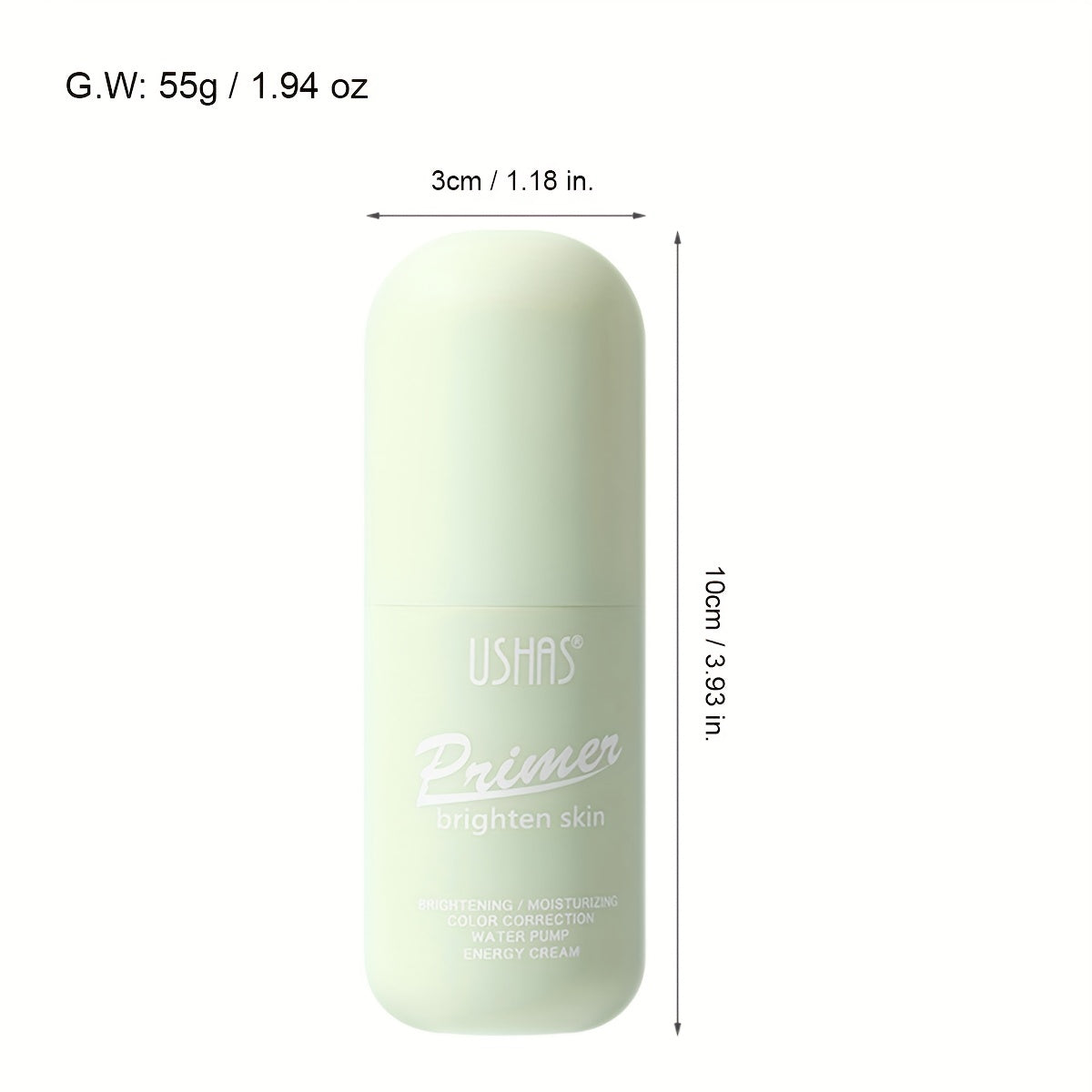 Hydrating Makeup Primer Cream Full Coverage Even Skin Tone Long Lasting