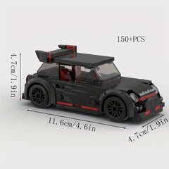 150 pcs Mini Speed Racing Car Building Blocks Set Educational Toy DIY Model Cars