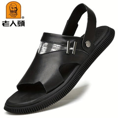 LAORENTOU Men's Sandals Quick Drying Beach Shoes