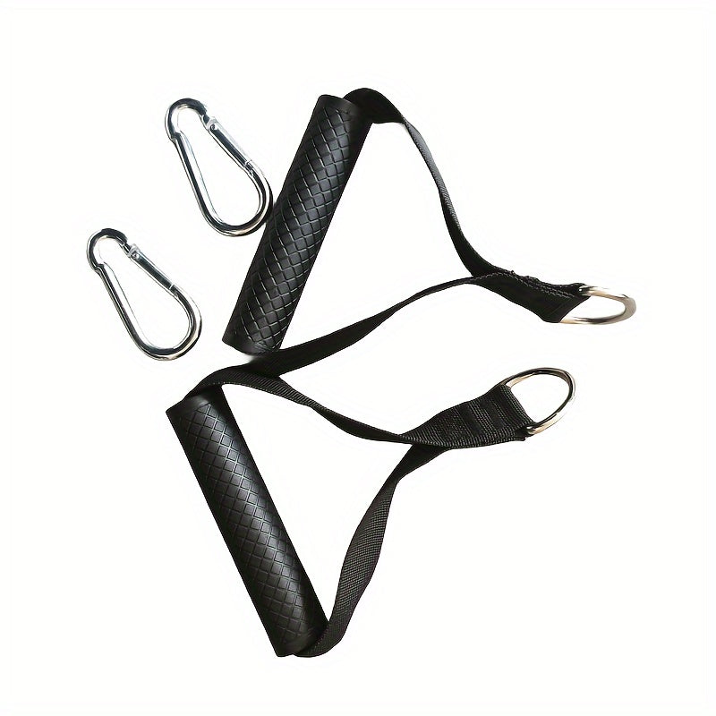 2pcs Pulling Rope Handles with 2pcs Buckles for Resistance Band