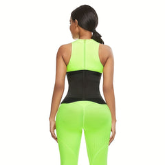 Zipper Waist Trainer Tummy Control Slimming Belt
