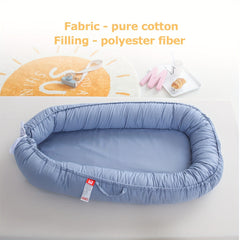 Cotton Foldable Baby Nest Portable Crib Mid Bed Bionic Full Release Travel