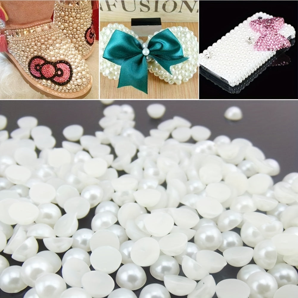 282pcs Pearl Stickers Facial Nail Art DIY Crafts