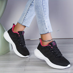 Women's Outdoor Sports Style Shoelaces Running Shoes Non slip Sneakers
