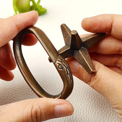 1 Pc Shekou Escape Zinc Alloy Unlocks Kong Ming Lock Magic Alloy Toy
