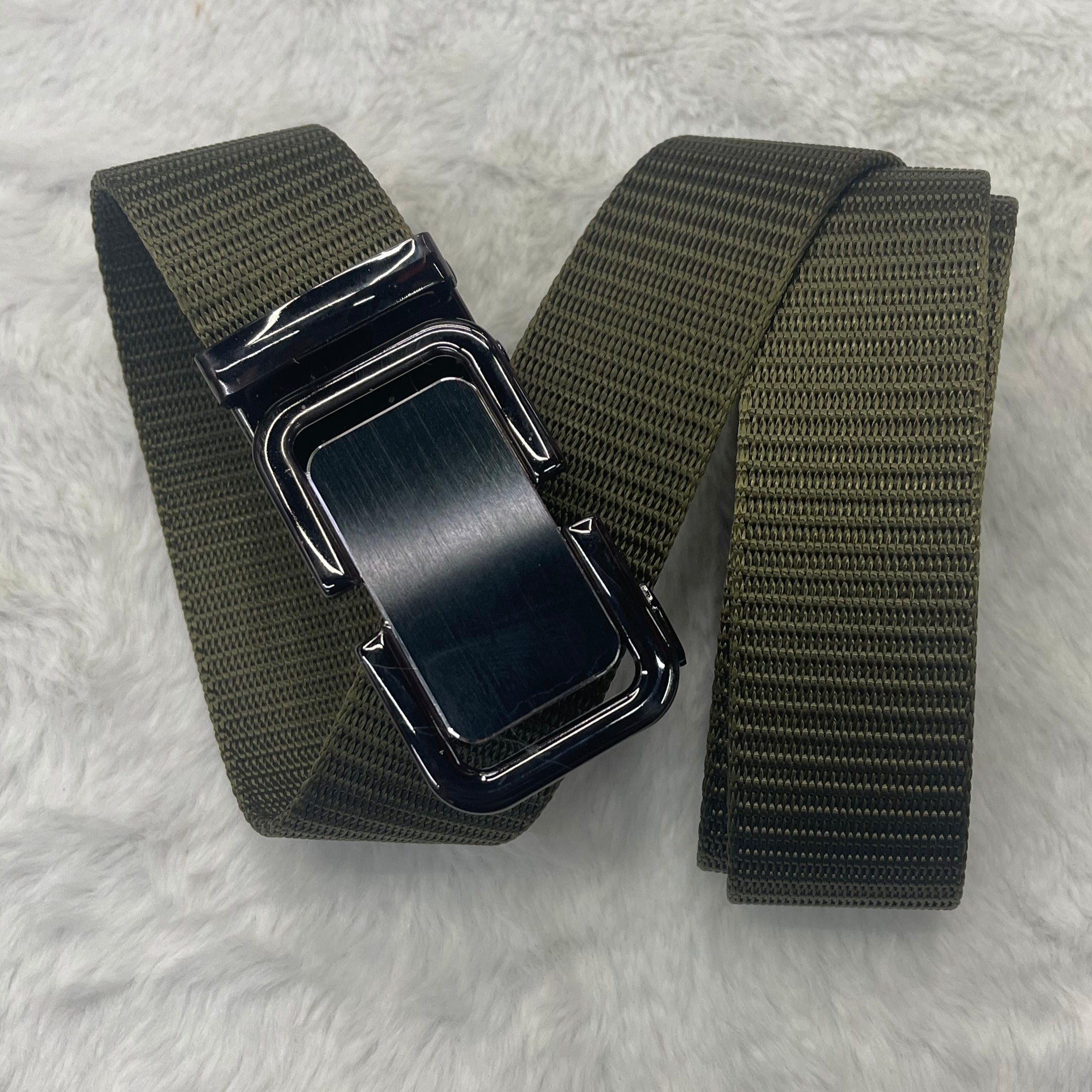 Men's Casual Belt For Jeans Pants Automatic Buckle Belts