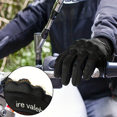 Windproof Waterproof Motorcycle Gloves Plus Velvet Touchable Screen