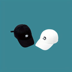 Cartoon Embroidery Couple Baseball Cap Sun Hat Dad Hats