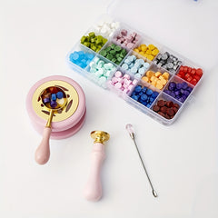 Wax Sealing Tool Set Fire Lacquer Seal Stamp Wax Heating Melting Tool