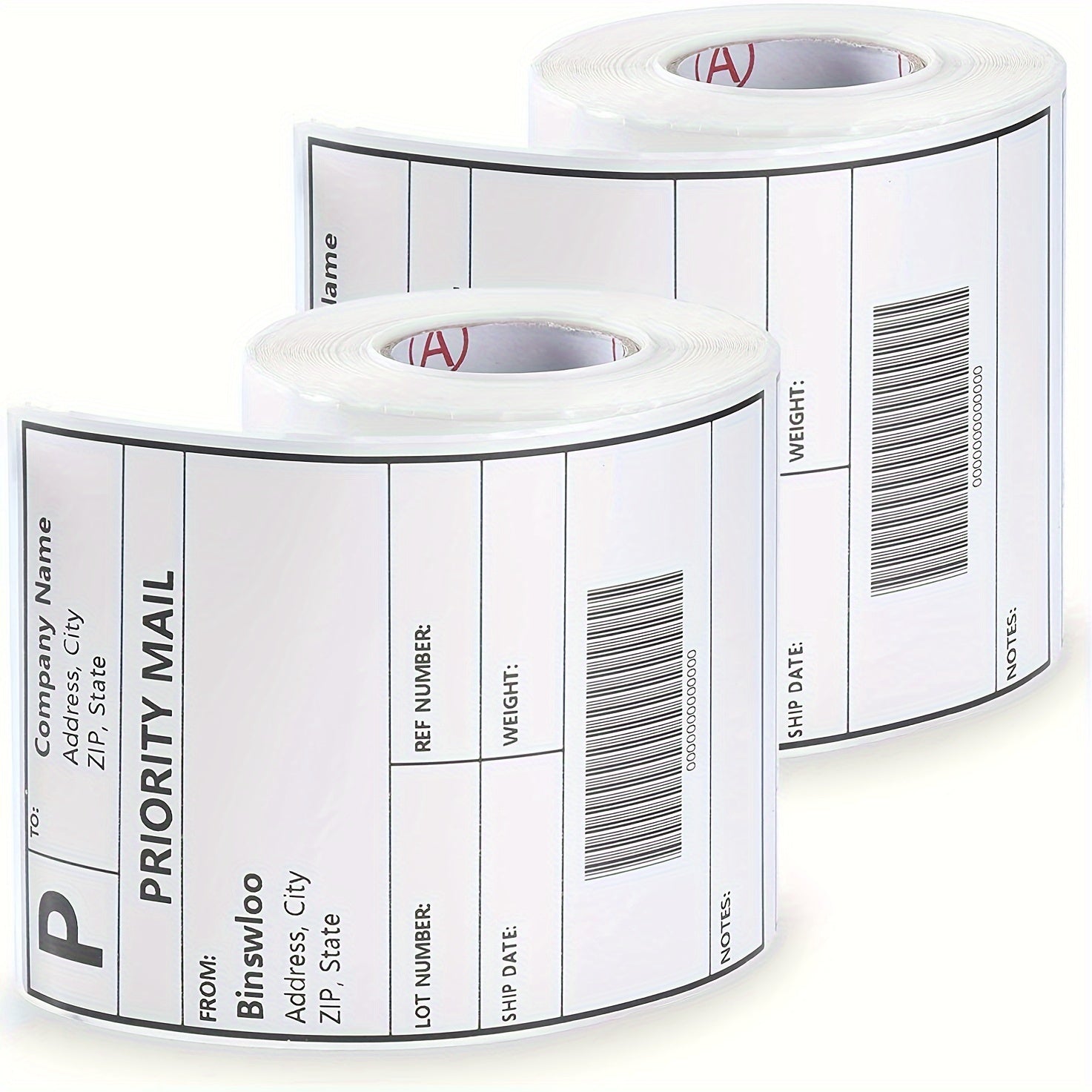 Thermal Address Label Stickers 10 16X15 Self Adhesive for Stores