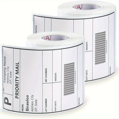 Thermal Address Label Stickers 10 16X15 Self Adhesive for Stores