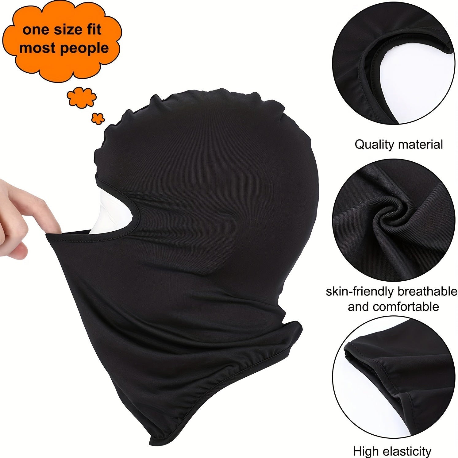 Unisex Balaclava Ski Mask Assorted Colors Tactical Mask Sun Wind Dust Protection