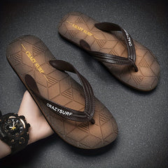 Men's Lightweight Beach Flip Flops Non-Slip Slippers