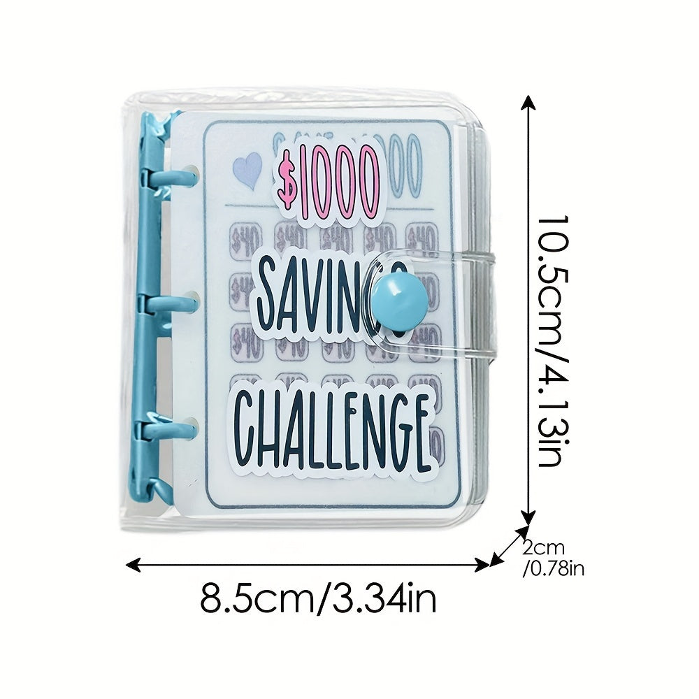 Savings Binder L 1000 Savings Challenge Budget Book With Cash Envelopes