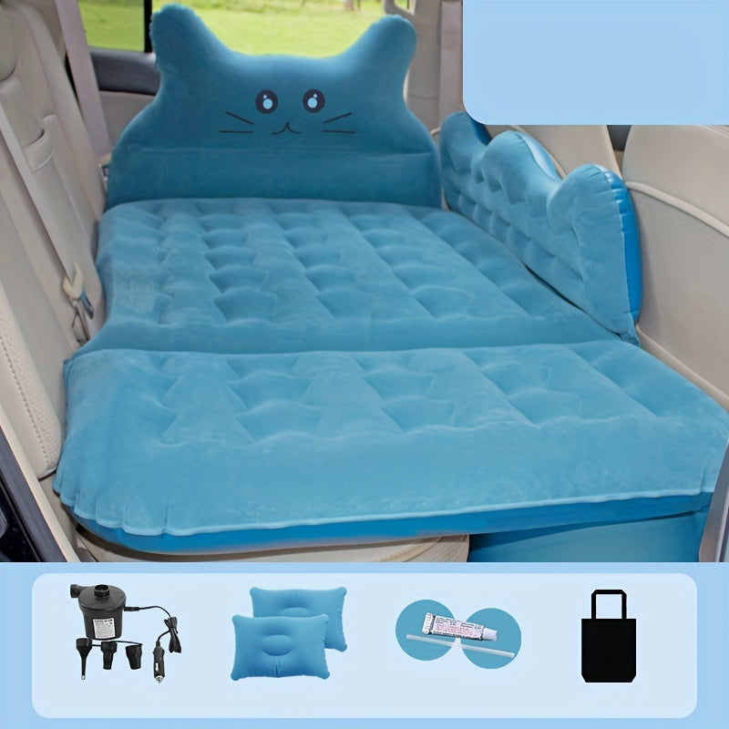 Car Inflatable Bed Portable Folding Air Mattress for Outdoor Travel