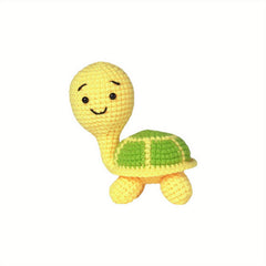 1pc Crochet Material Package Doll Braided DIY Wool Line Standing Turtle Pendant