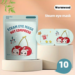 10 Steam Eye Masks Relieve Fatigue Heating Pad