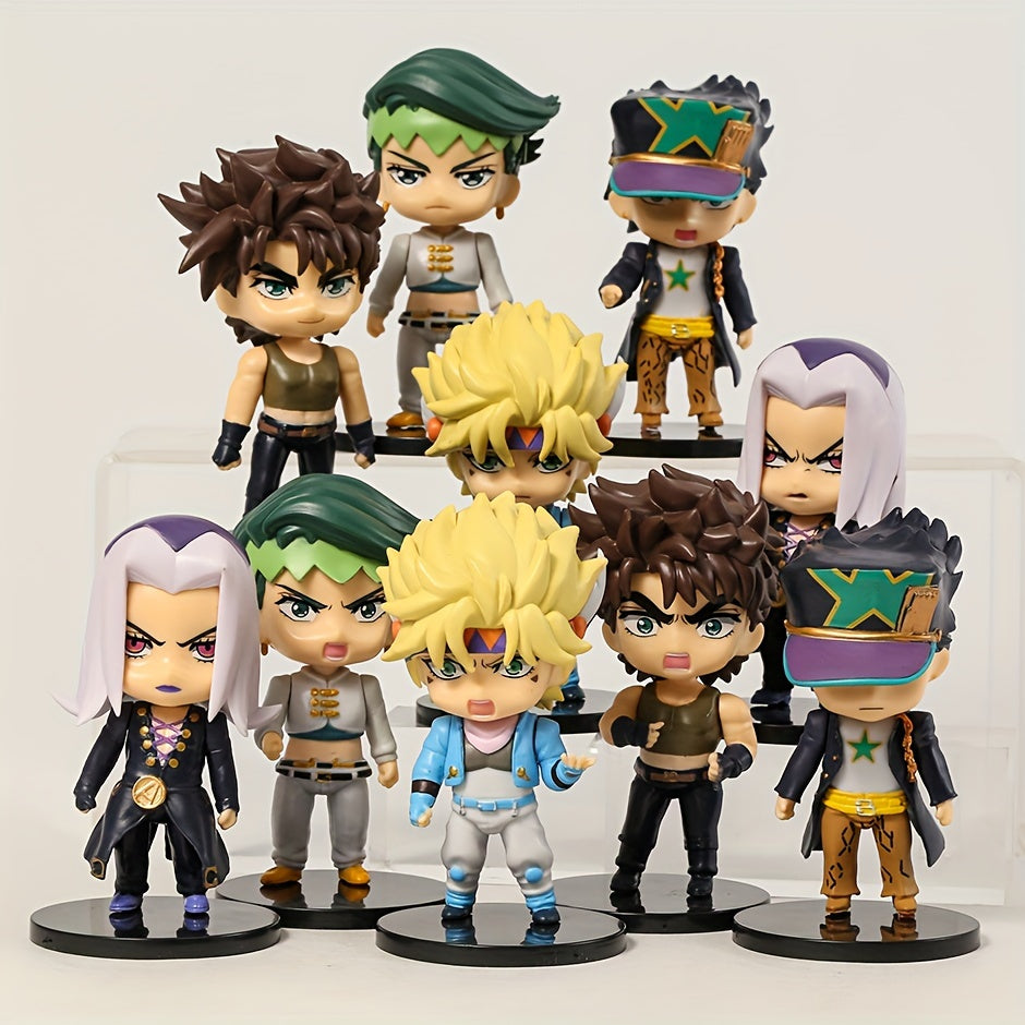 5pcs Anime Figure Model Toys Q Version Dolls Christmas Birthday Gift