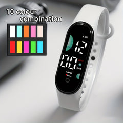 10 Pack Teen Digital Sports Watches, Lightweight & Durable, Colorful Design