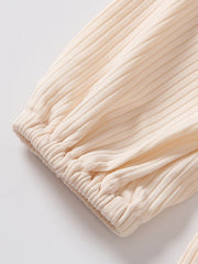 2pcs Little Kids Modest Floral Print Long Sleeve Tees Tops