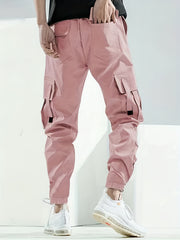 Men's Cargo Pants With Pockets Casual Streetwear Sports Pants