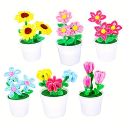 Potted Flowers DIY Flower Pot Material Pack